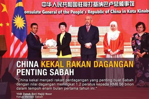 CHINA KEKAL RAKAN DAGANGAN PENTING SABAH Editor Malaysia