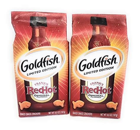 Limited Edition Franks Red Hot Goldfish Snack Crackers Pricepulse