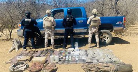 Golpe Al Narco En Sonora Sedena Aseguró Vehículos Armas Largas Y Equipo Táctico Tras Diversos