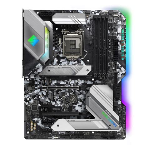 ASROCK Z490 Steel Legend RGB Dual M.2 ATX Motherboard LGA1151 | ASROCK Z490 STELL LEGEND | OS ...