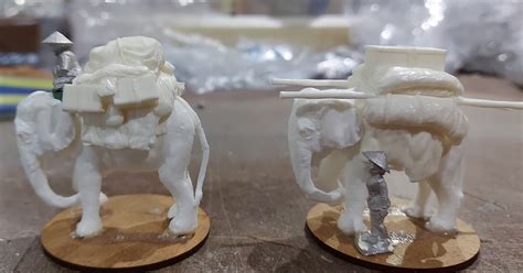 Wargame News And Terrain Empress Miniatures Vietnamese Pack Elephants