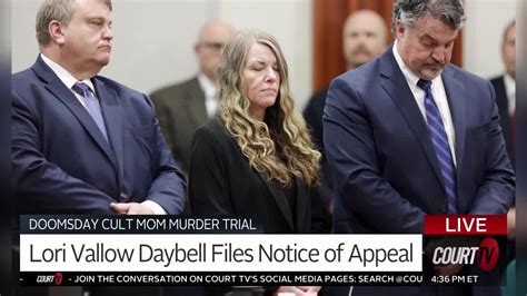 Lori Vallow Daybell Files Notice Of Appeal Court Tv Video