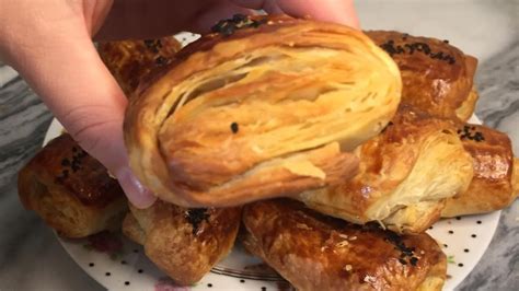 BAKLAVA HAMURUNDAN KAT KAT ÇITIR ÇITIR BÖREK YAPTIM TADINA DOYAMADIK