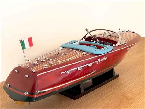 Riva Ariston Model Boat Fully Built Yacht Model