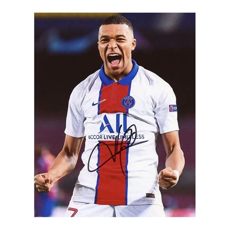 Signed Autograph MBAPPÉ Kylian All Autographes