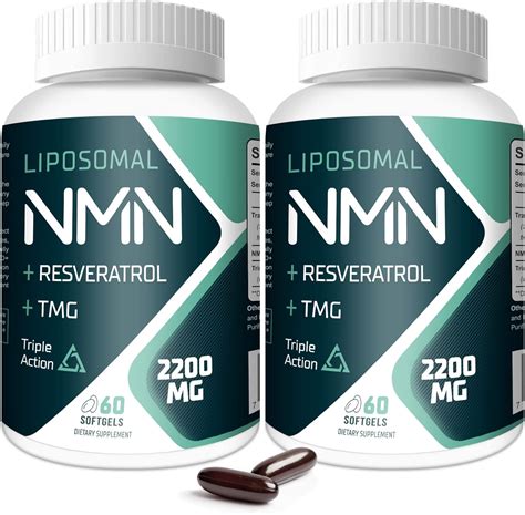 Amazon Liposomal Nmn Trans Resveratrol Tmg Supplements Mg