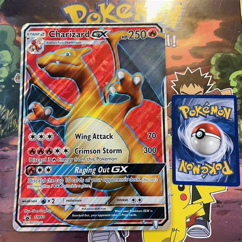 Charizard GX Full Art Pokémon 2017 Card SM60 Values MAVIN