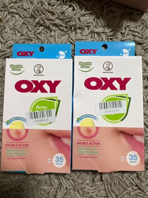 OXY ACNE 35 Night 35 Pcs Beauty Personal Care Face Face Care On