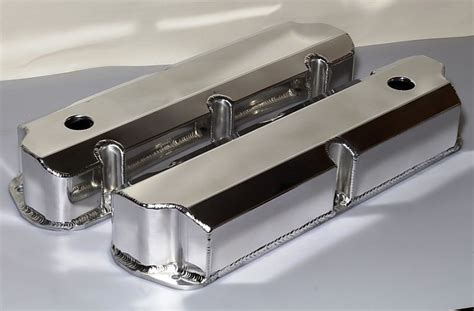 Sbf Ford 289 302 351w Fabricated Tall Aluminum Valve Covers Jm8093 8p Ebay