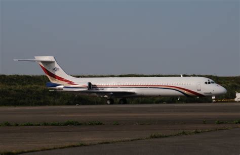 エスワティニ政府 McDonnell Douglas MD 80 DC 9 80 3DC SWZ 羽田空港 航空フォト by グリオ