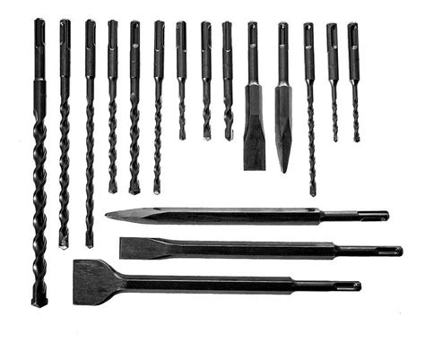 Set Mechas Cincel Makita Rotomartillo Sds Plus Acc Ht