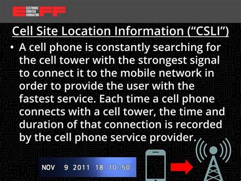 PPT - Cell Site Location Information PowerPoint Presentation, free ...