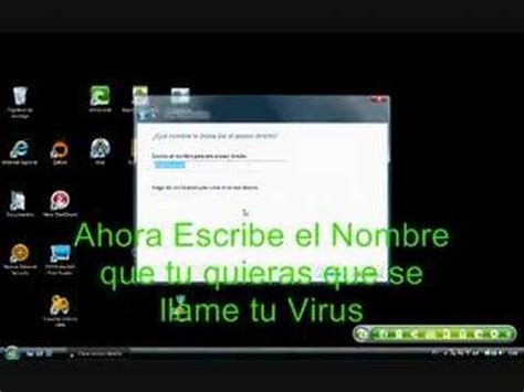 Tutorial Crear Un Virus Que Apague El Ordenador YouTube