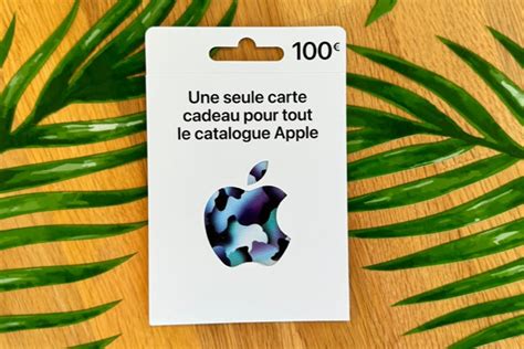 Promo Un Bon De Pour Lachat Dune Carte Cadeau Apple De