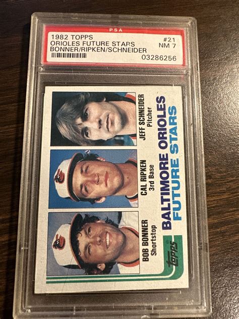 1982 Topps Cal Ripken Jr RC PSA 7 EBay