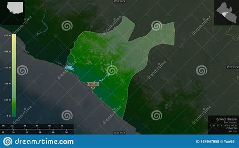 Grand Bassa Liberia Composition Physical Stock Illustration Illustration Of Continent