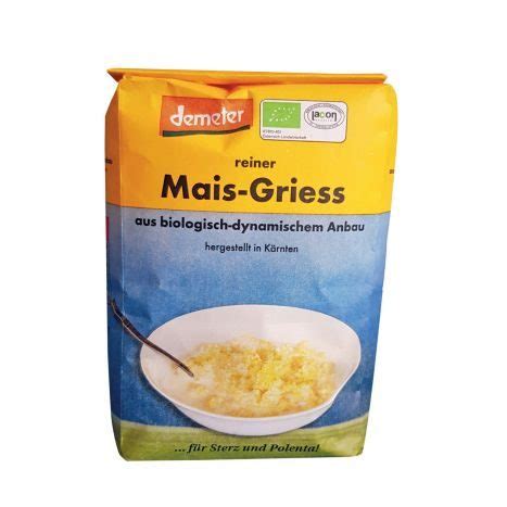 Demeter Bio Maisgriess 1 KG Online Kaufen INTERSPAR