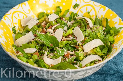 Salade De C Leri Branche Aux Amandes Et Parmesan Kilom Tre