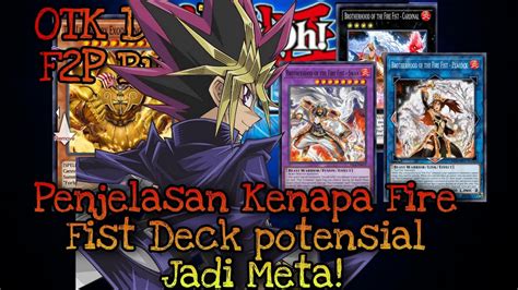 Yu Gi Oh Duel Links Anti Meta Otk Fire Fist Deck Dan Cara Build