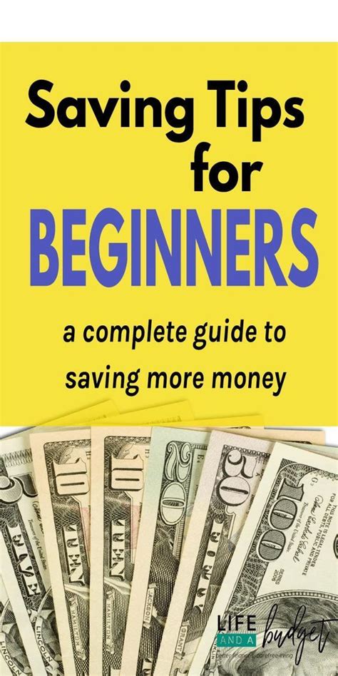 Saving Tips For Beginners How To Start Saving Money Start Saving