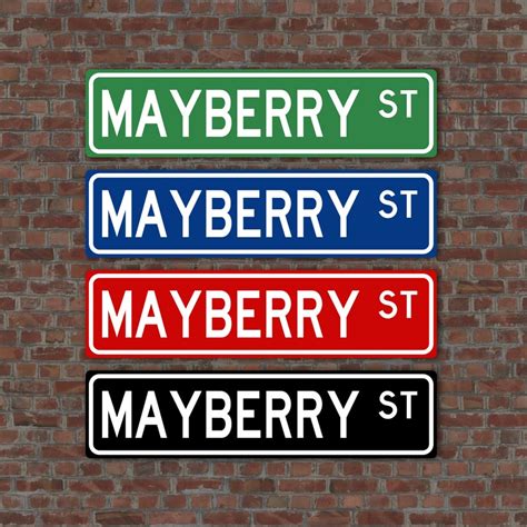 Personalized Street Sign Street Sign Street Signs | Etsy