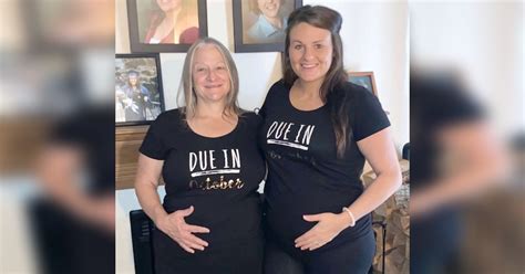 Mom And Daughter Give Birth To Biological Sisters Weeks Apart