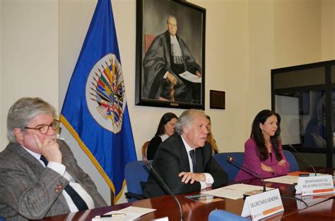 OEA on Twitter La Secretaría General de OEA se reunió con los nuevos