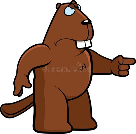 Angry Beaver Stock Vector Illustration Of Mascot Logo 18078573