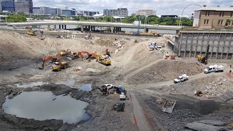 Excavation Project Update December 2018 Queens Wharf Brisbane