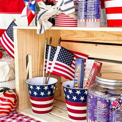 Small American Flag 6in X 4in Party City