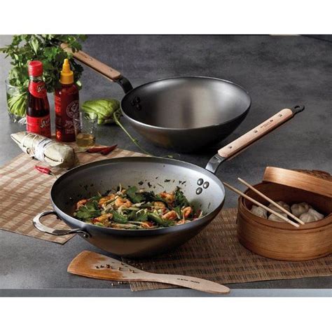 Wok Mineral B Bois Cm De Buyer Culinarion