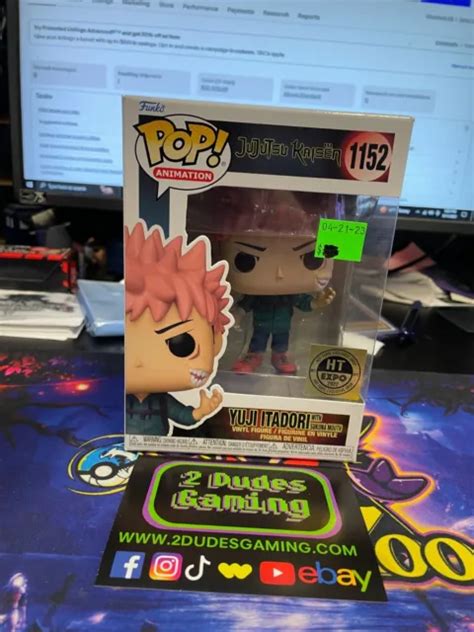 Rr Funko Pop Yuji Itadori W Sukuna Mouth Jujutsu Kaisen Ht Hot Sex