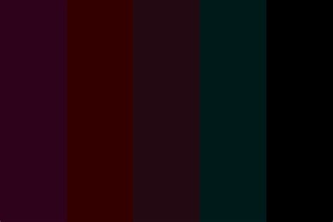 Gothic Maroon Color Palette