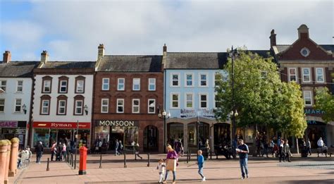 The Lanes Shopping Centre In Carlisle Cumbria North West