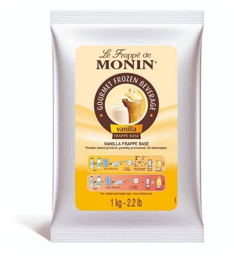 Monin Vanilla Frappe Powder 1Kg Lazada PH