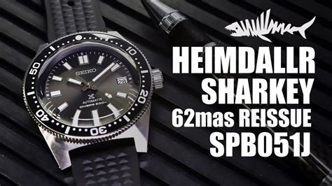 The Best Vintage Diver Heimdallr Sharkey 62mas Homage YouTube