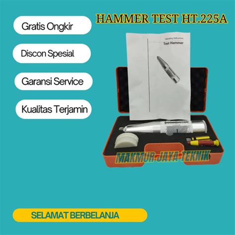 Jual Ht A Concrete Test Hammer Schmidt Sadt Uji Beton Bangunan