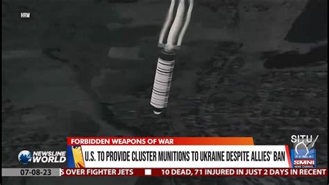 US To Provide Cluster Munitions To Ukraine One News Page VIDEO