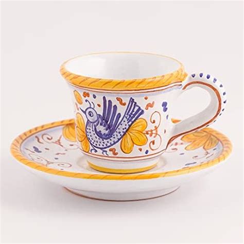 Amazon Fima Thatsarte Italian Ceramic Espresso Cup Saucer