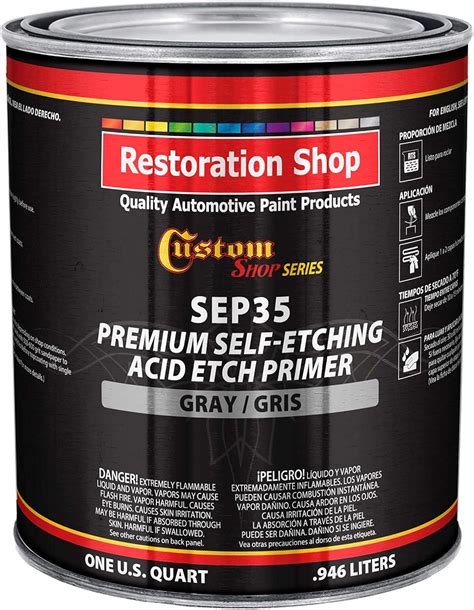 Custom Shop Premium Self Etching Acid Etch Primer 1 Quart