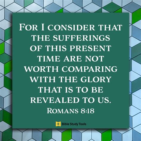 Wait For The Glory Romans 8 18 Your Daily Bible Verse April 23