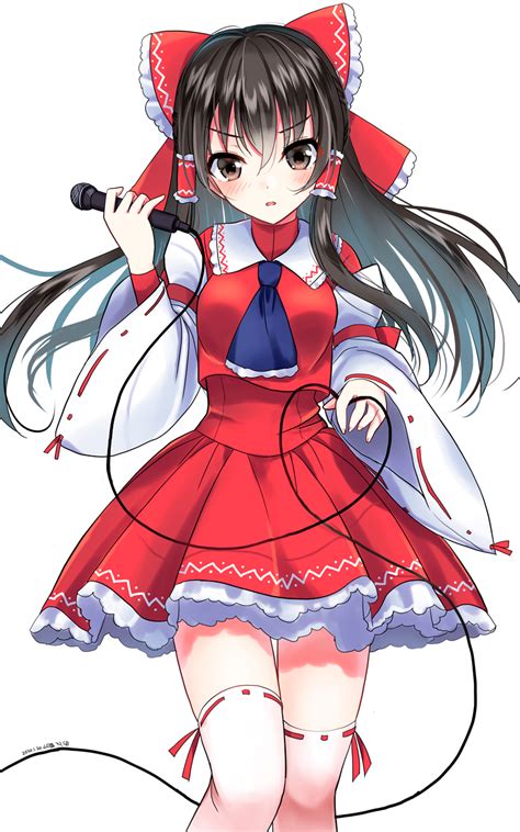 Hakurei Reimu Touhou Drawn By Yamaguchiyuu Danbooru