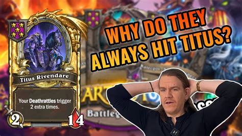 Saving Private Titus Titus Needs To Survive Hearthstone