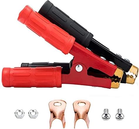 Hualisiji Battery Clamps 1000amp Alligator Battery Clamp 16cm Battery