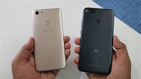 ViVo V7 Vs Mi A1 SPEEDTEST COMPARISON WHICH IS FASTER YouTube