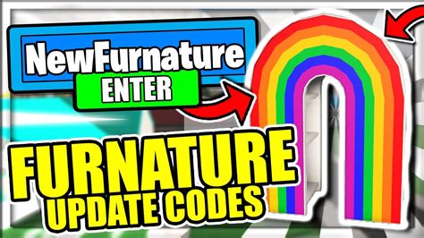 All New Secret Op Working Codes New Furniture Update Roblox