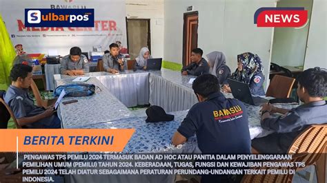 Panwaslu Kecamatan Tubo Sendana Sosialisasikan Pendaftaran Pengawas TPS