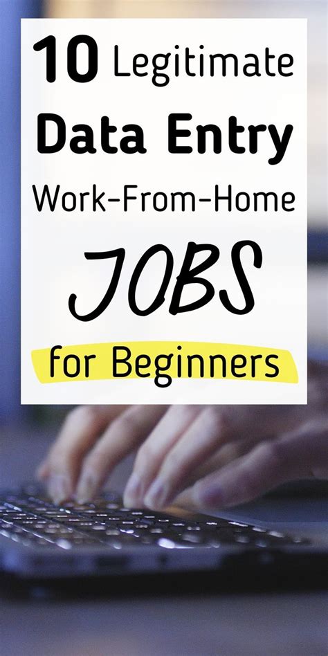 Legit Data Entry Jobs From Home For Beginners Data Entry Jobs