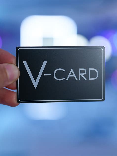 Black V Card