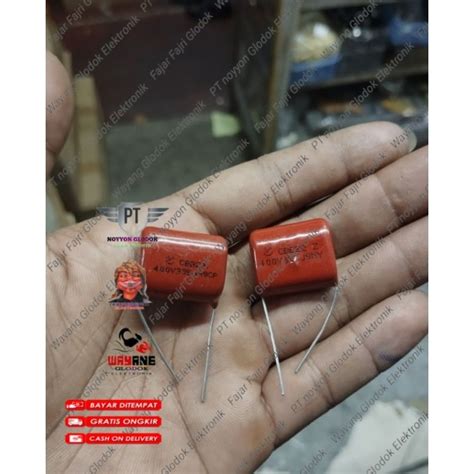 Jual 2 Pcs Capacitor Mylar 335J400V 335k Kapasitor Milar 335 400 Volt